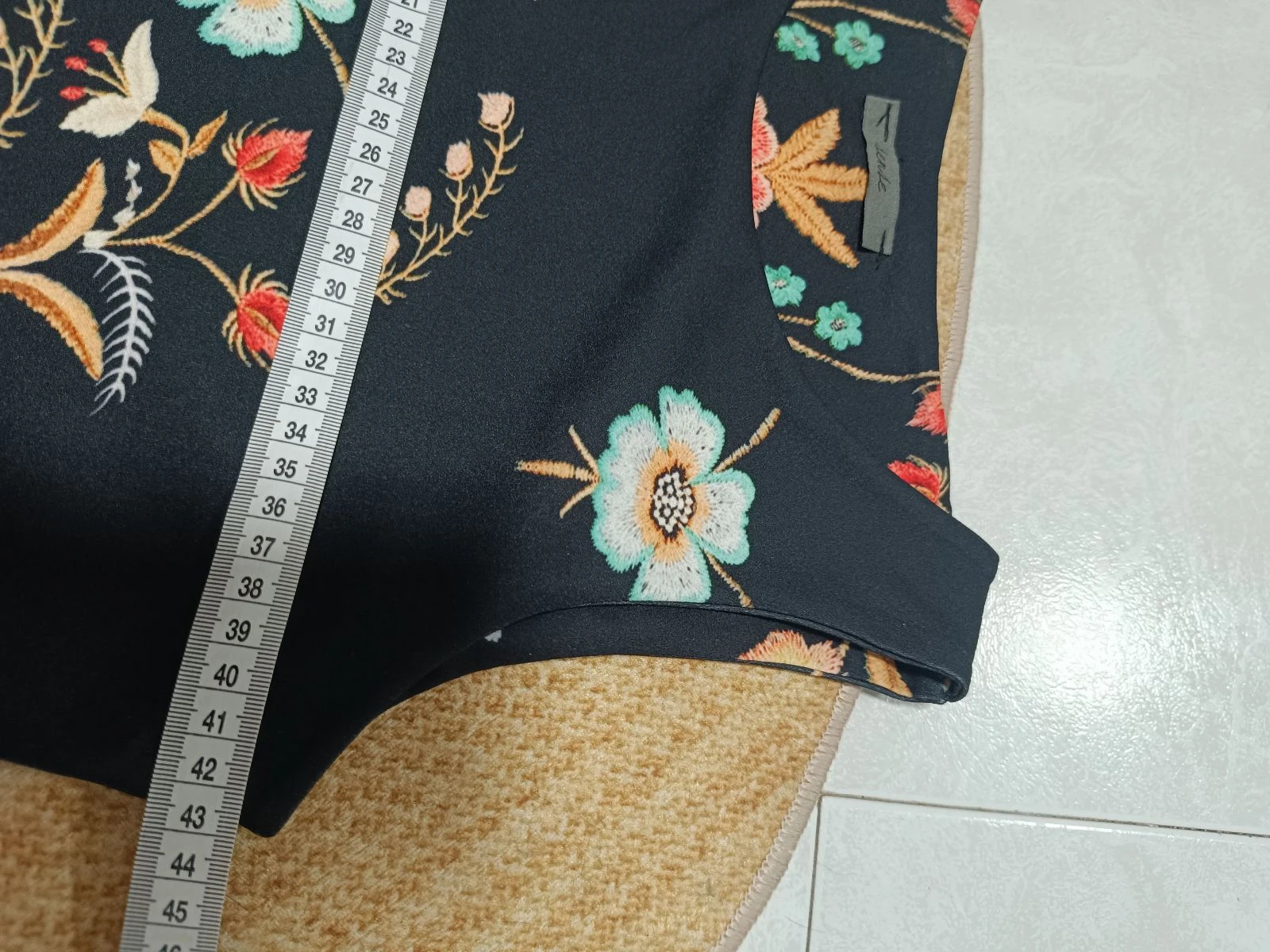 Floral print ruffled dress for women – photo 10